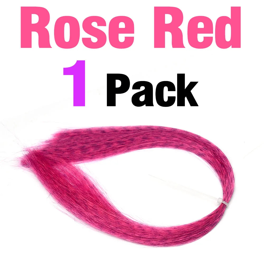 MNFT Zebra Grizzly Streamer Fibers (12 Colors)
