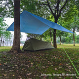Backpacking Tent Outdoor Camping Sleeping Bag Tent Lightweight Single Person Tent with Mosquito Net