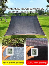 Black Thickened Courtyard Shading Mesh Perforated Surround Shading Mesh Suitable For Pavilions Gardens Terraces And Canopies