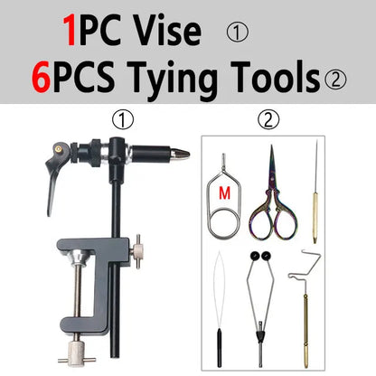 Bimoo Rotary C-Clamp Fly Tying Vise