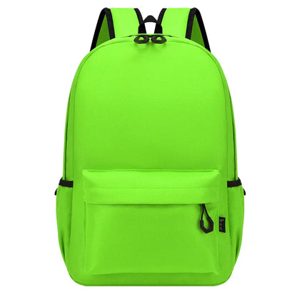 Personalized School Bag Custom Logo School Backpack Training Class Gift School Name Pattern Elementary school backpack wholesale
