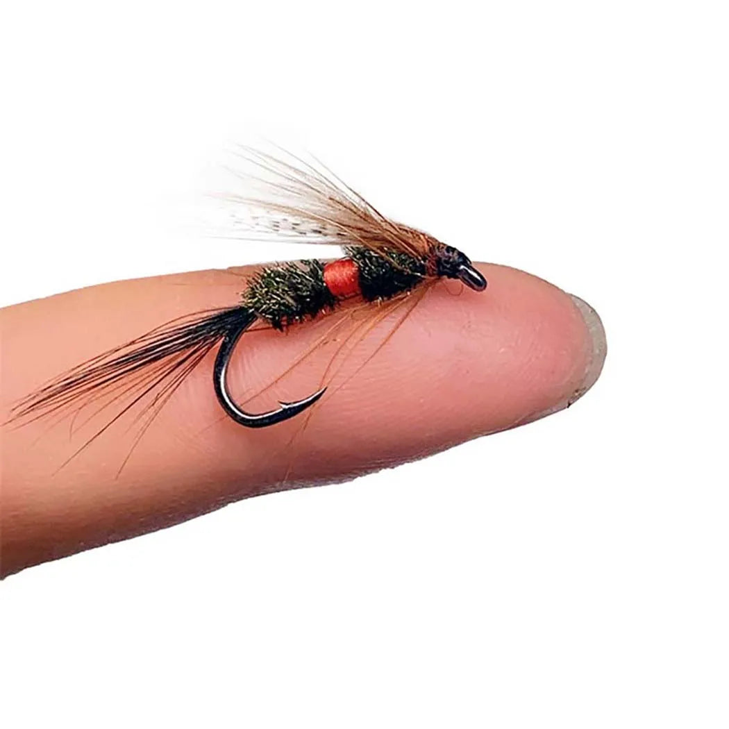 Mixed Nymph and Dry Fly Box (6 Pack)