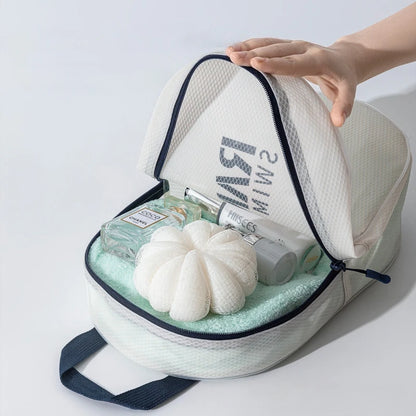 Large Capacity Waterproof Swim Bag with Wet Dry Separation for Sports and Privacy Protection