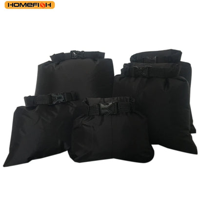 HOMEFISH 5pcs Waterproof Dry Bag For Camping Drifting Hiking Swimming Rafting Kayaking River Trekking Bags