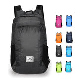 Outdoor camping, mountain climbing, cycling, travel sports backpack, neutral style, large capacity foldable storage,
