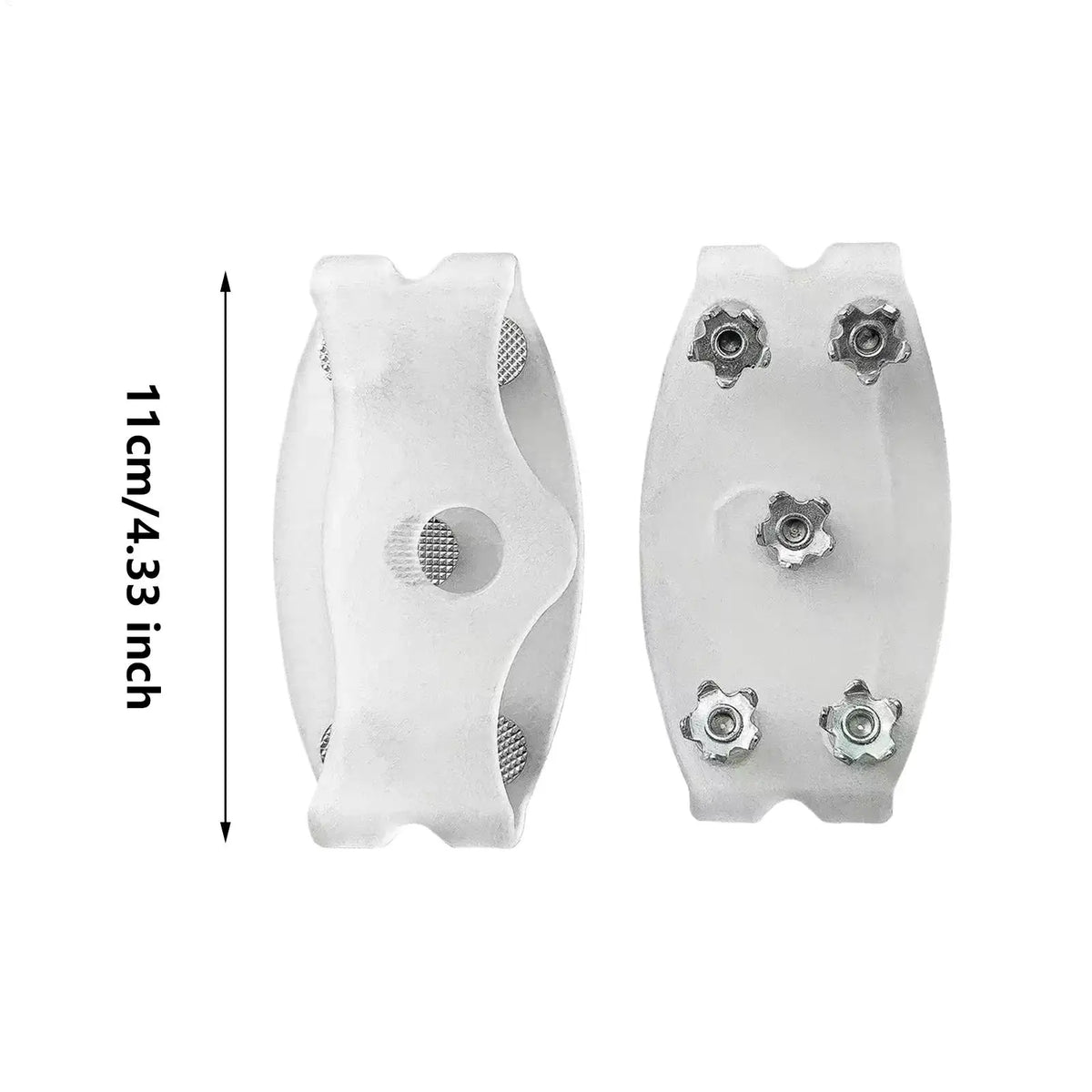 Clear Anti-Slip Ice Cleats for Shoes