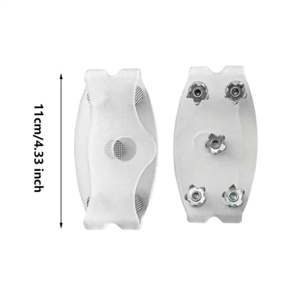 Clear Anti-Slip Ice Cleats for Shoes