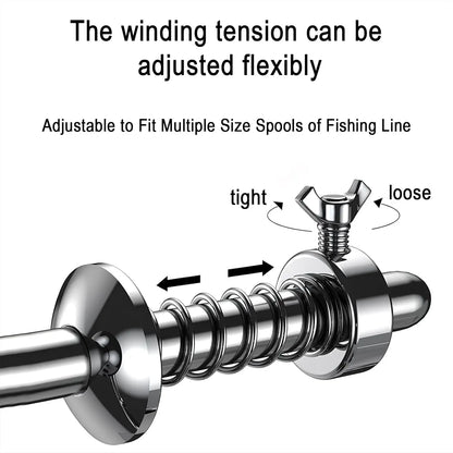 Portable Aluminum Line Spooling Station