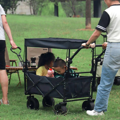 Removable Awning Canopy For Wagon Attachment Sun Shade Cover For Trolley Cart Tube PE Cloth Sun Shelters