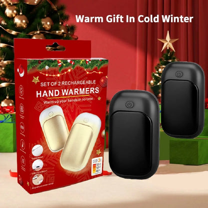 Magnetic Rechargeable Hand Warmer (2-Piece Set)