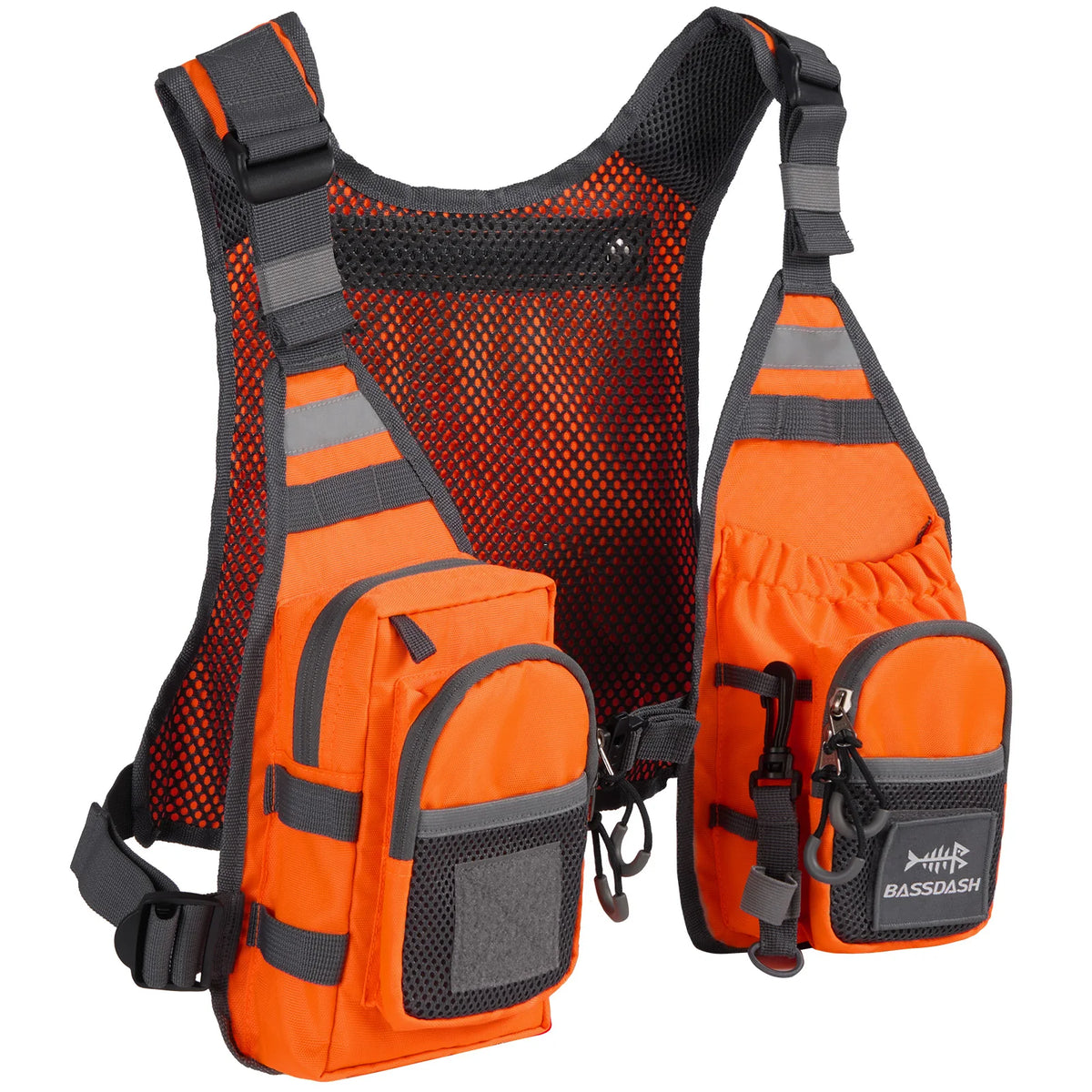 Bassdash FV08 Ultralight Fly Fishing Vest Pack