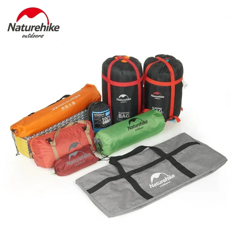Naturehike Storage Bags 45L 100L Large Capacity Folding Durable Bags Travel Bag for Family Camping Outdoor Activities