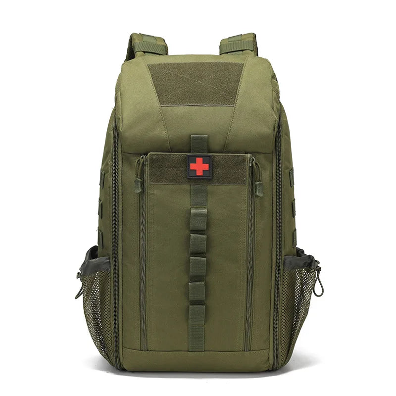Outdoor Medical Backpacks Unisex Large-capacity Camping First Aid Bags Multifunctional Storage Mountaineering Backpacks