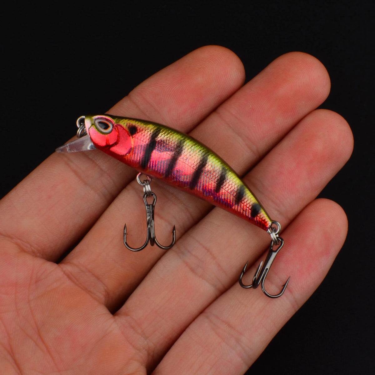 3D Eye Minnow Crankbait Lure Kit (15 Pack)