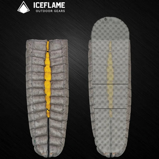 ICE Flame NXT 850FP Down Quilt Outdoor Camping Multifunctional Ultralight New Duck Down Quilt Waterproof Bottomless Sleeping Bag