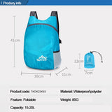 Outdoor Ultralight Foldable Lightweight Packable Backpack Folding Handy Bag Men Women Daypacks Travel Daypack