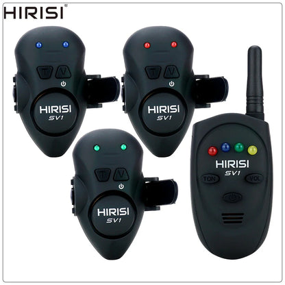 Hirisi SV1 Wireless Bite Alarm Set with Receiver