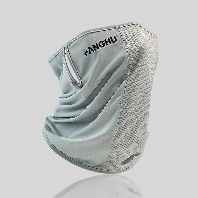 Mesh Breathable Ear Loop Neck Gaiter Elastic Sunscreen Anti-UV Face Covering Thin Sports for Men Women