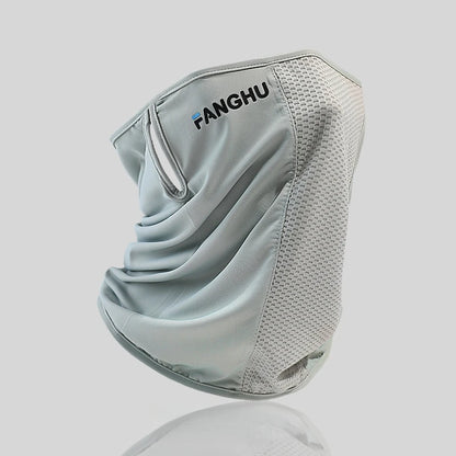 Mesh Breathable Ear Loop Neck Gaiter Elastic Sunscreen Anti-UV Face Covering Thin Sports for Men Women