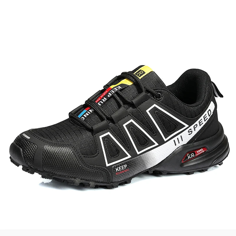 Waterproof Hiking Shoes – Men’s Outdoor Trainers, Climbing & Trekking Sneakers, Anti-Slip Tactical Footwear