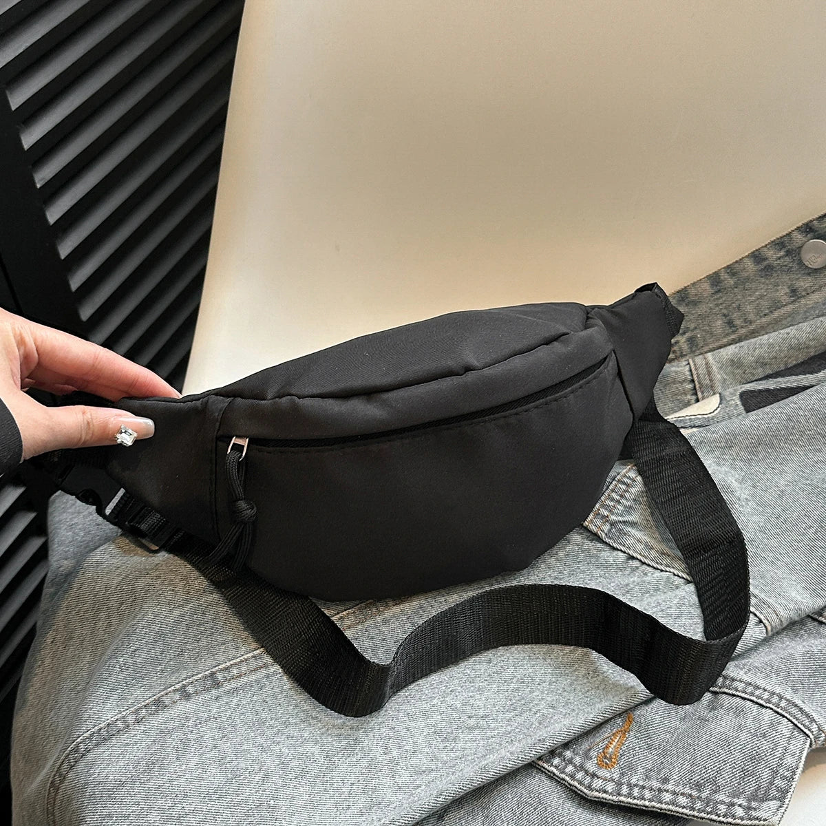 Fanny Pack Women Men Waist Bag Sports Traveling Workout Casual Crossbody Bags Holder Sling Bag Chest Bag