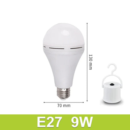 7-15W Rechargeable Bulb LED Outdoor Waterproof Emergency Light Portable Hanging Night Light Adjustable Camping Fishing Garden