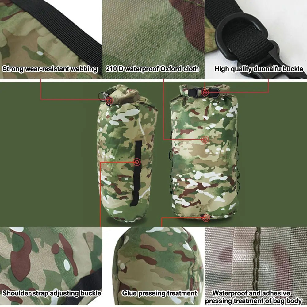 Waterproof Dry Bag Pack Sack 3/5/10/20/35L Swimming Rafting Kayaking River Trekking Floating Sailing Canoing Boating Water Bag