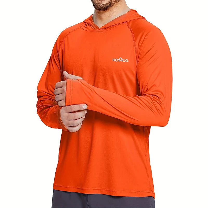 Mens UPF50+ Performance Hoodie Tee