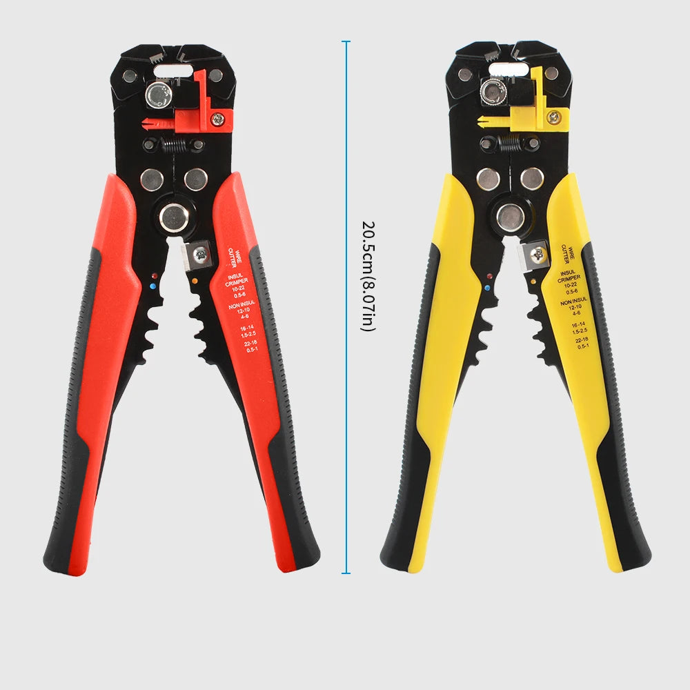 Wire Stripping Multifunctional Pliers AWG 24-10 Cable Cut Crimp Terminal Crimper Hand Tool for Electrician Wire Cutter