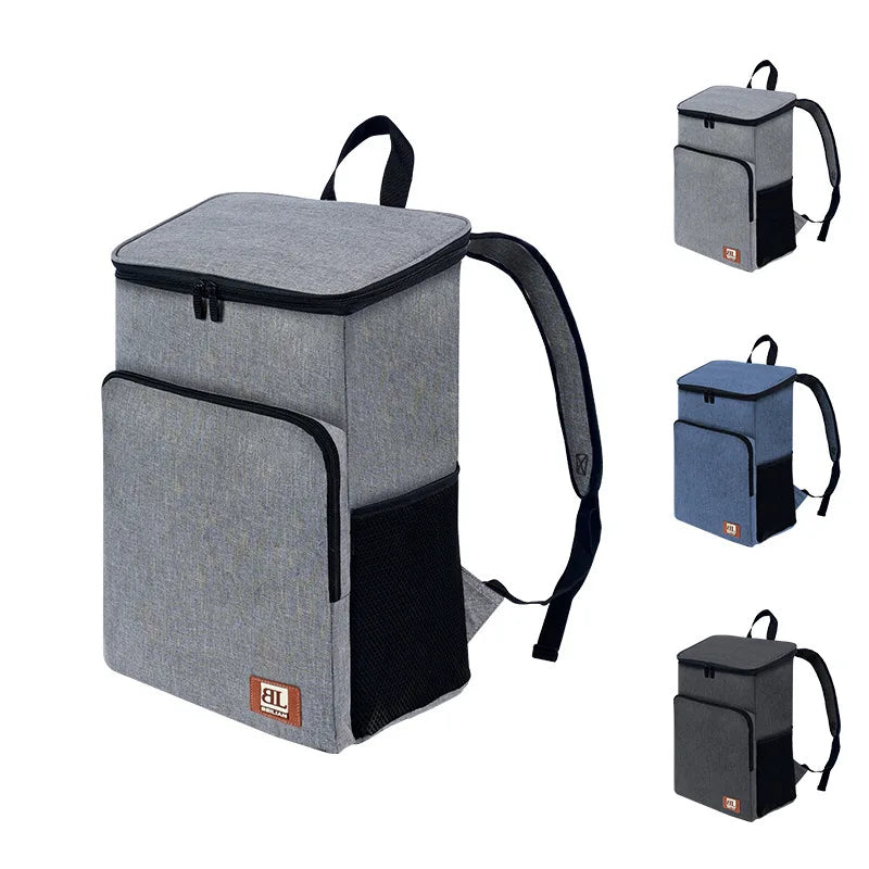 Large Capacity Insulated Backpack With  Lightweight Waterproof PEVA Travel Picnic Bags 2025 Newest Design
