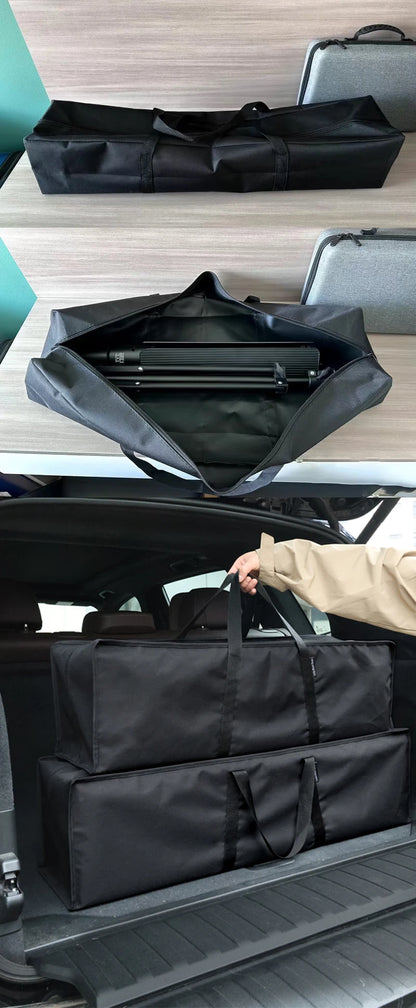 Outdoor Camping Storage Bag Canvas Canopy Pole Bag Camping Tent Swag Storage Pouch Travel Picnic Handbag