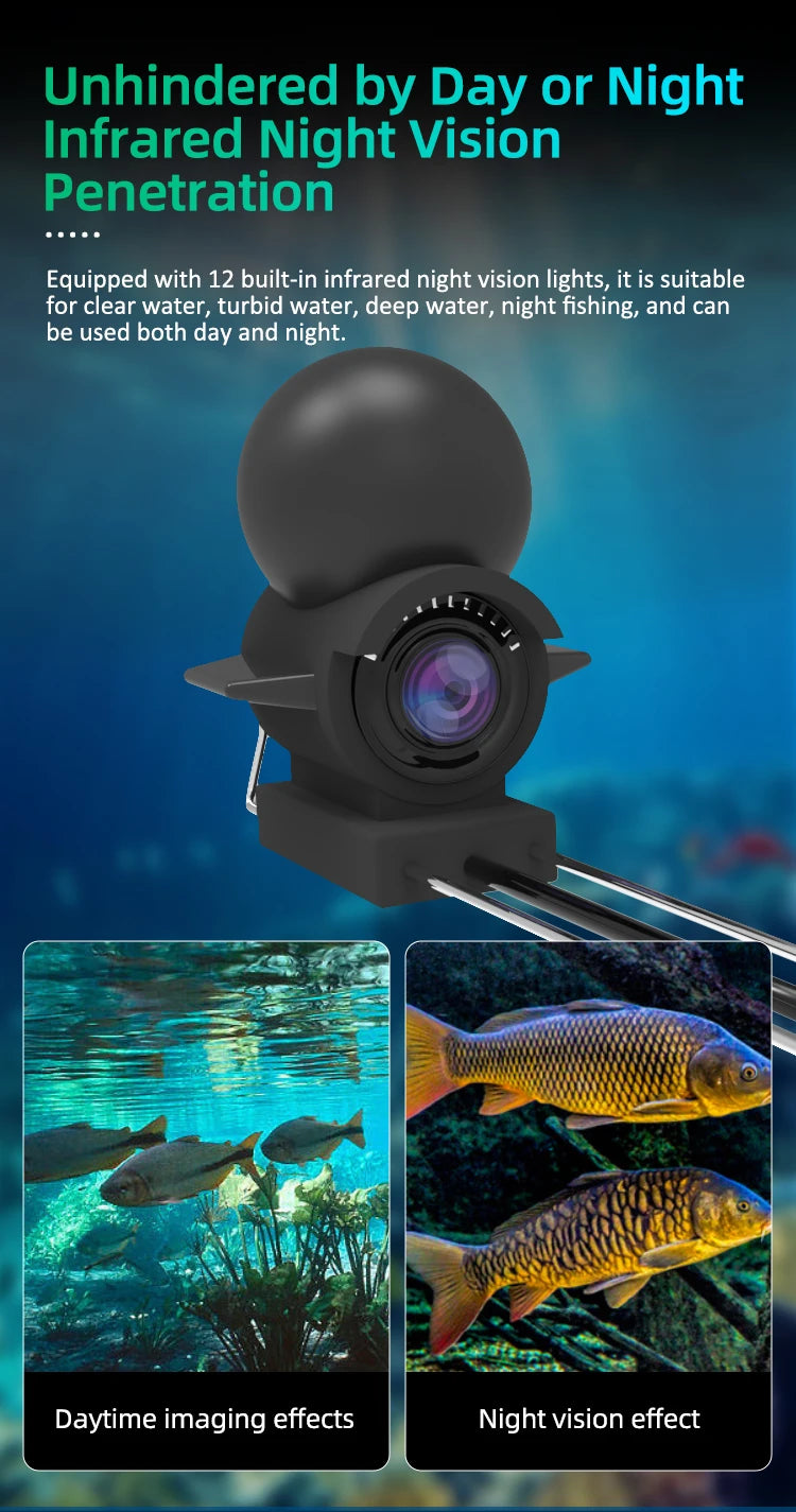 Dodosee WiFi Underwater Fishing Camera (Streams to Your Phone)