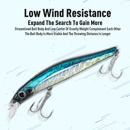 LEYDUN Artist FR Sinking Minnow Jerkbait
