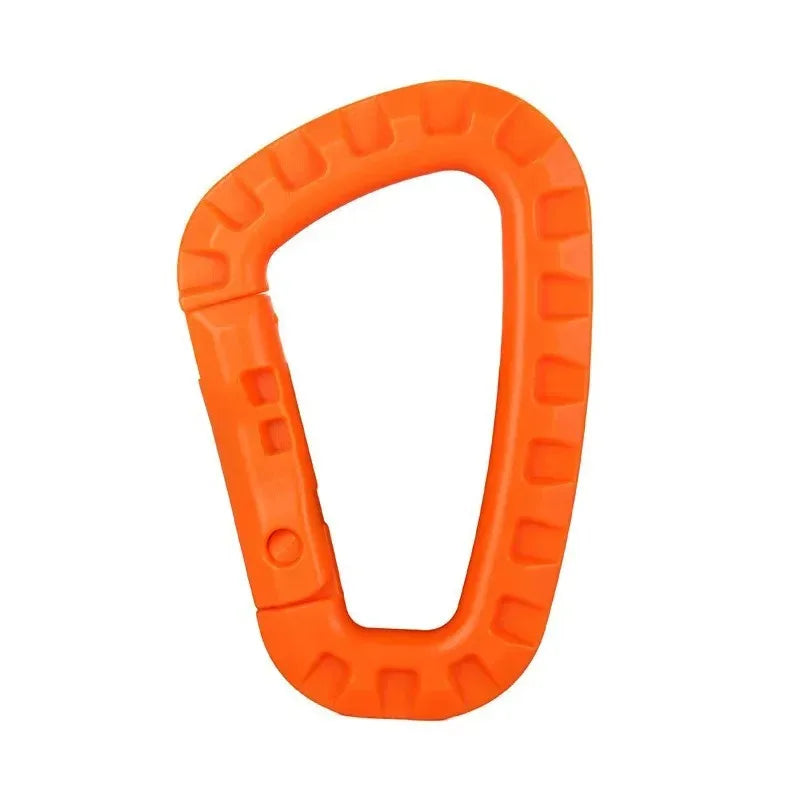 1/2/3/4/6pcs Tactical Carabiner Carabina Karabiner Clip Plastic Cadet Hiking Camping