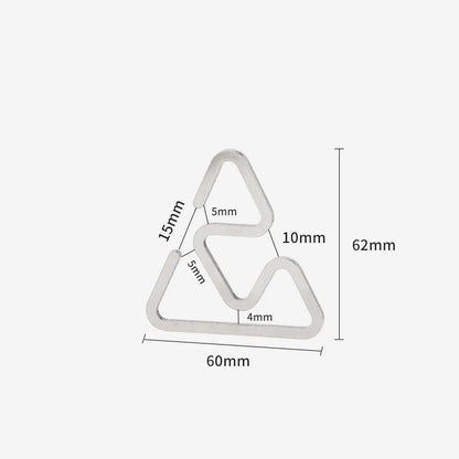 Outdoor Camping Multifunctional Integrated Hook Metal Tent Lamp Rack Double-headed Hanger Bidirectional Return Hook Outdoor Camp