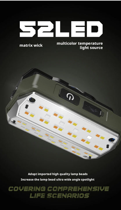 Solar Powered Camping Lantern with Ultra Long Battery Life for Outdoor Tent Emergency Lighting Home Use