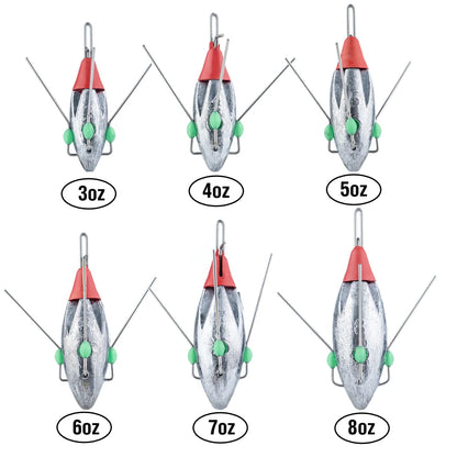 Sputnik Surf Fishing Sinkers 3-8oz (3 Pack)