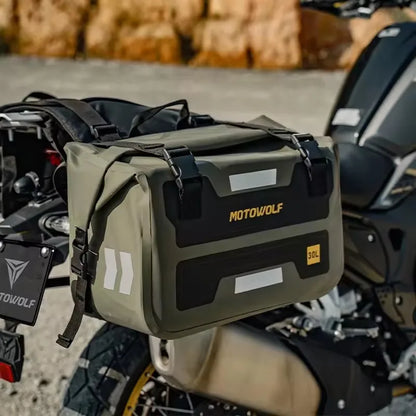 MOTOWOLF Motorcycle Bags Waterproof Outdoor Large Capacity Motorcycle Luggage Saddle Bag