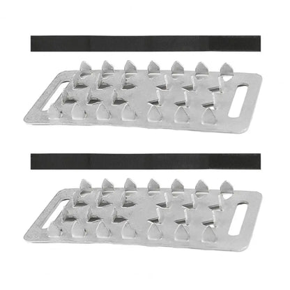 26-Tooth Climbing Shoe Ice Claws Crampons Non-Slip Adjustable Stainless Steel Shoe Cover Climbing Ice Gripper