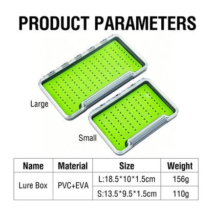 akakuma Clear Lid EVA Foam Fly Box