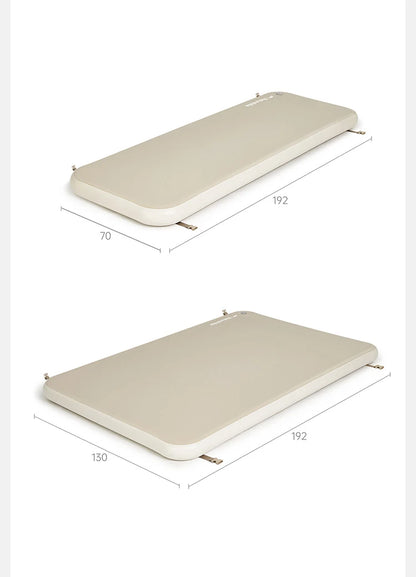 Naturehike Youmeng Brushed Air Mattress Camping Air Cushion Outdoor Spliceable Bed 10CM Tent Inflatable Bed Double Sleeping Pad