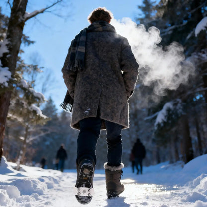 Clear Anti-Slip Ice Cleats for Shoes