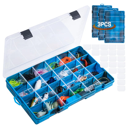 Goture Waterproof Tackle Box for Lures, Hooks & Baits