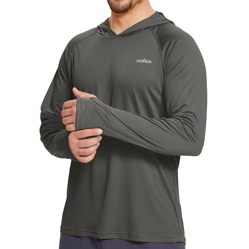 Mens UPF50+ Performance Hoodie Tee