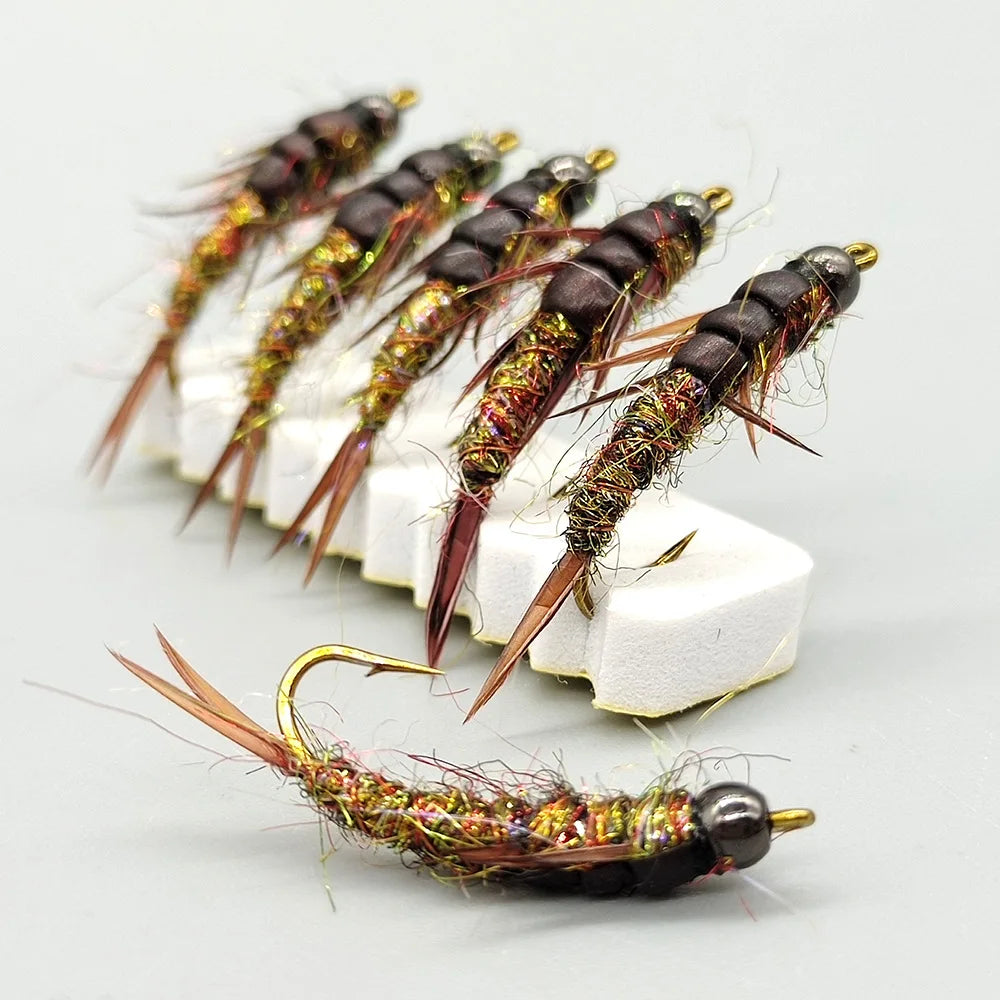 Realistic Stonefly Nymph Flies (5 Pack)