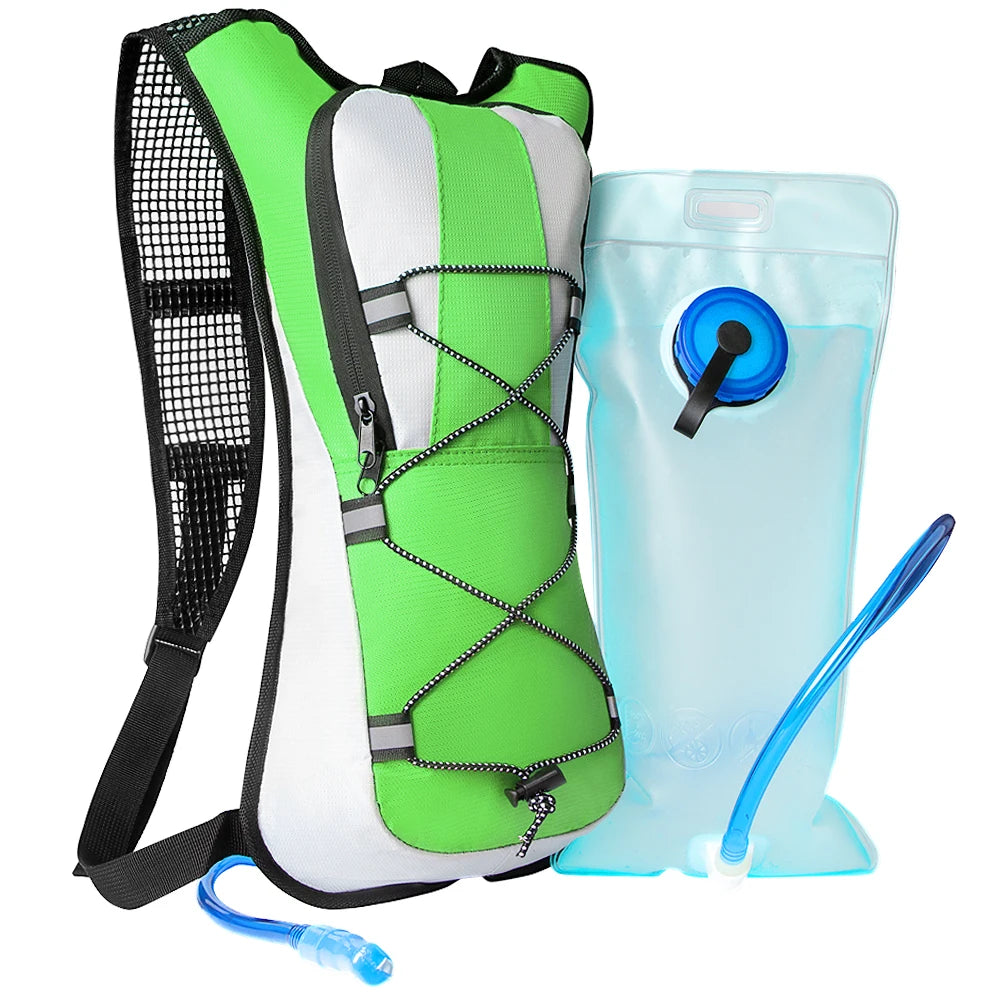 Hydration Backpack Hydration Pack with 2L Water Bladder, Lightweight Insulation Water Backpack for CyclingHiking,RunningClimbing