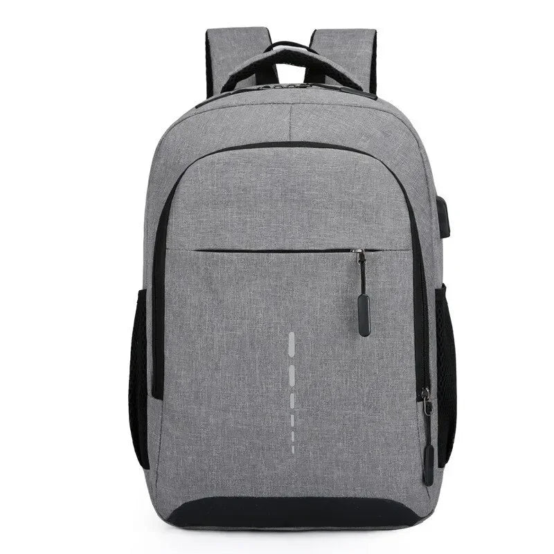 Men's Backpack Large Capacity Simple Fashion Travel Female Student Computer Bag Travel Shoulder Bag