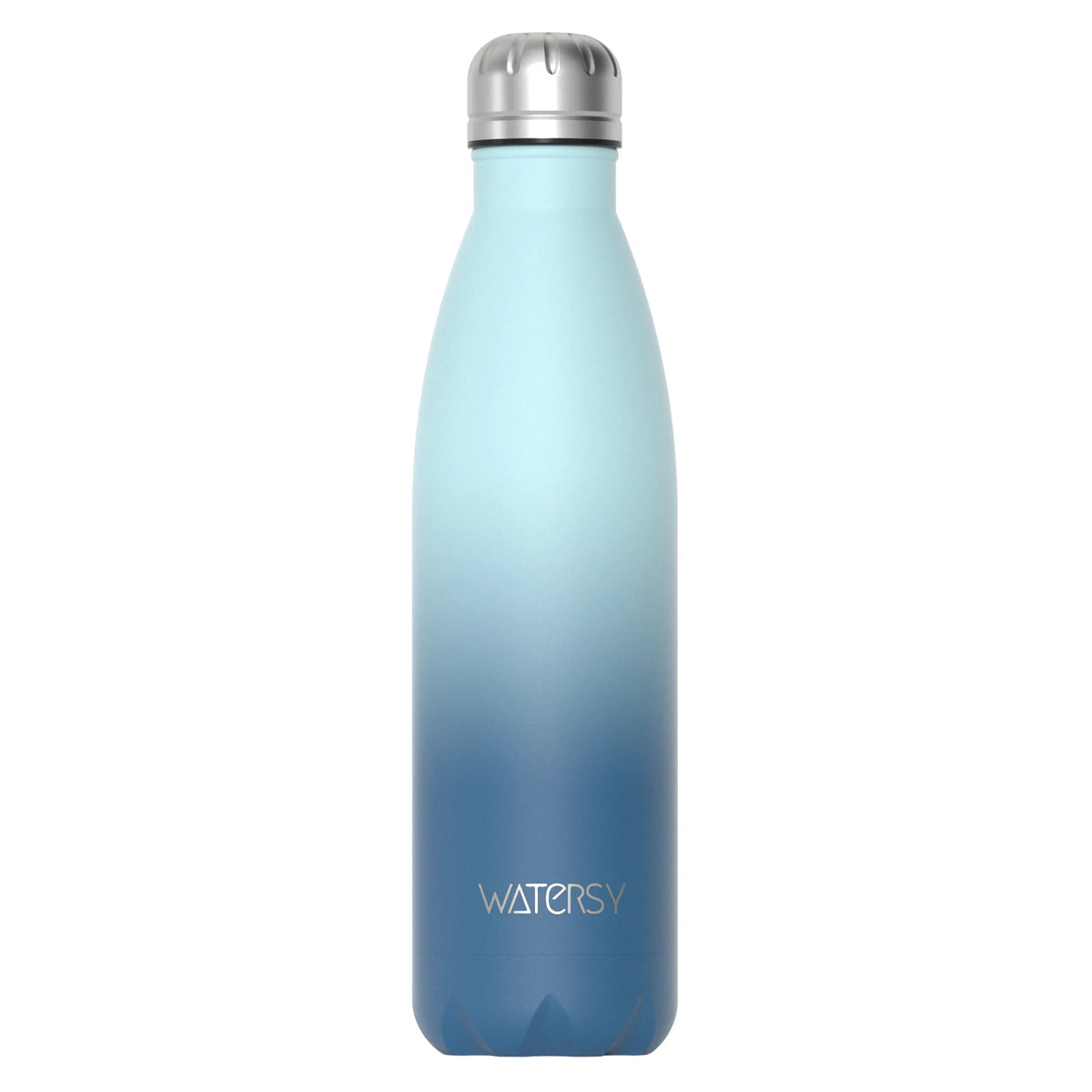 WATERSY 500ml Stainless Steel Water Bottle Insulated Vacuum Flask Double Wall Thermal Cup Keep Cold Hot Sports Kettle
