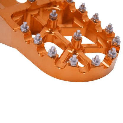 For YAMAHA TW200 PW50 PW80 TTR90 TTR90E Honda CR CRF XR 50 70 80 100 110 KAYO Footpegs Footrests Foot Pegs Rests Pedals