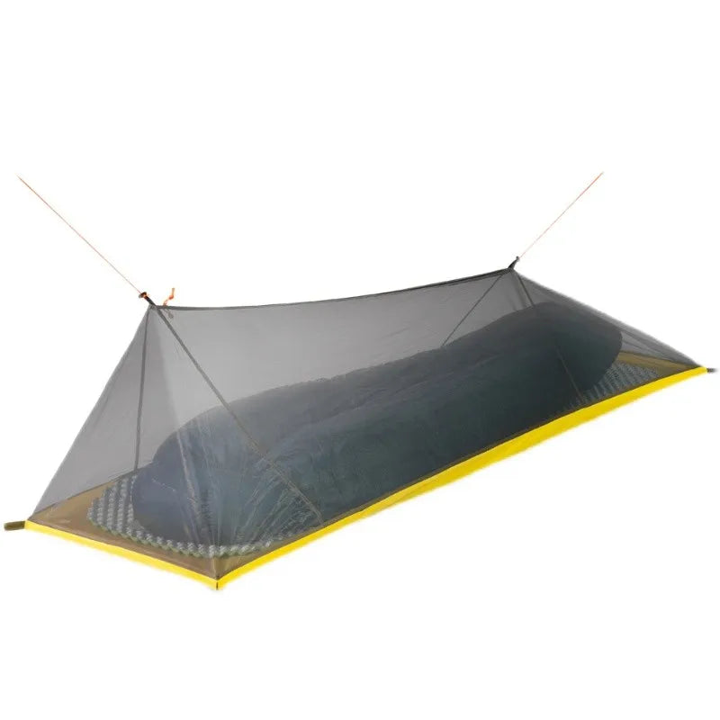 Knot Jian Outdoor 1P Inner Tent Camping Bivy Insect-proof Sleeping Bag Set Ultralight Mountain Climbing Pole Less Tent Shelter